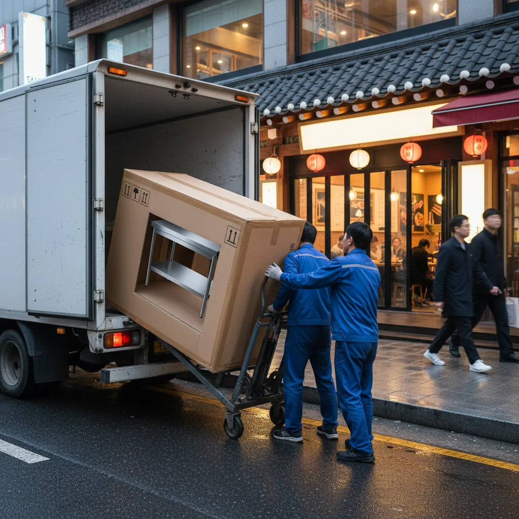 화물 배송 주의