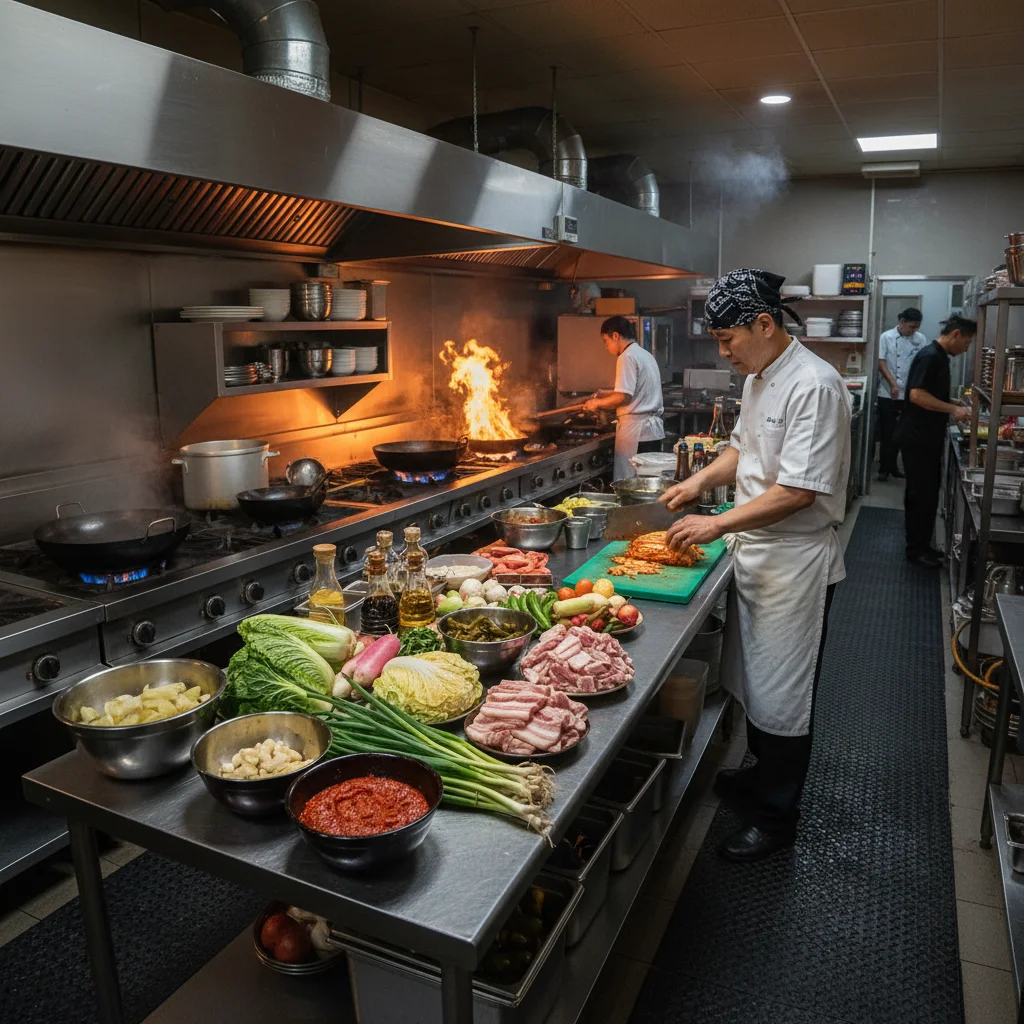 주방의 핵심은 튼튼한 작업대