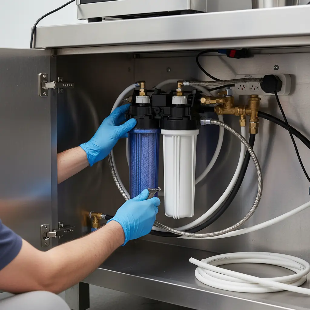 정수 필터 교체 필수