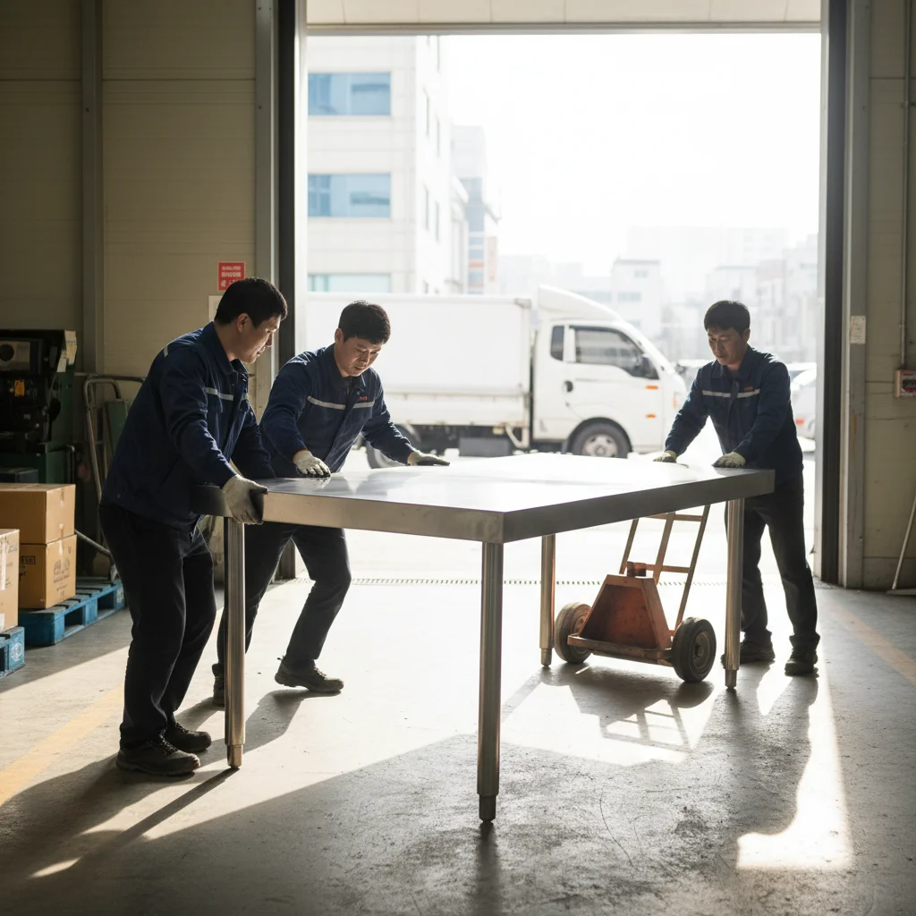 튼튼한 용접식 작업대