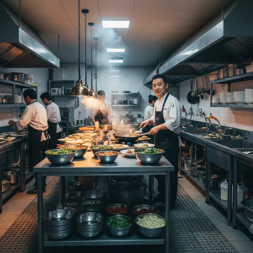 주방 동선의 핵심 2단작업대