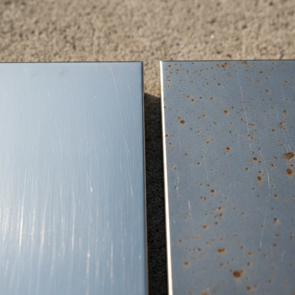 스테인리스 201 vs 304 비교