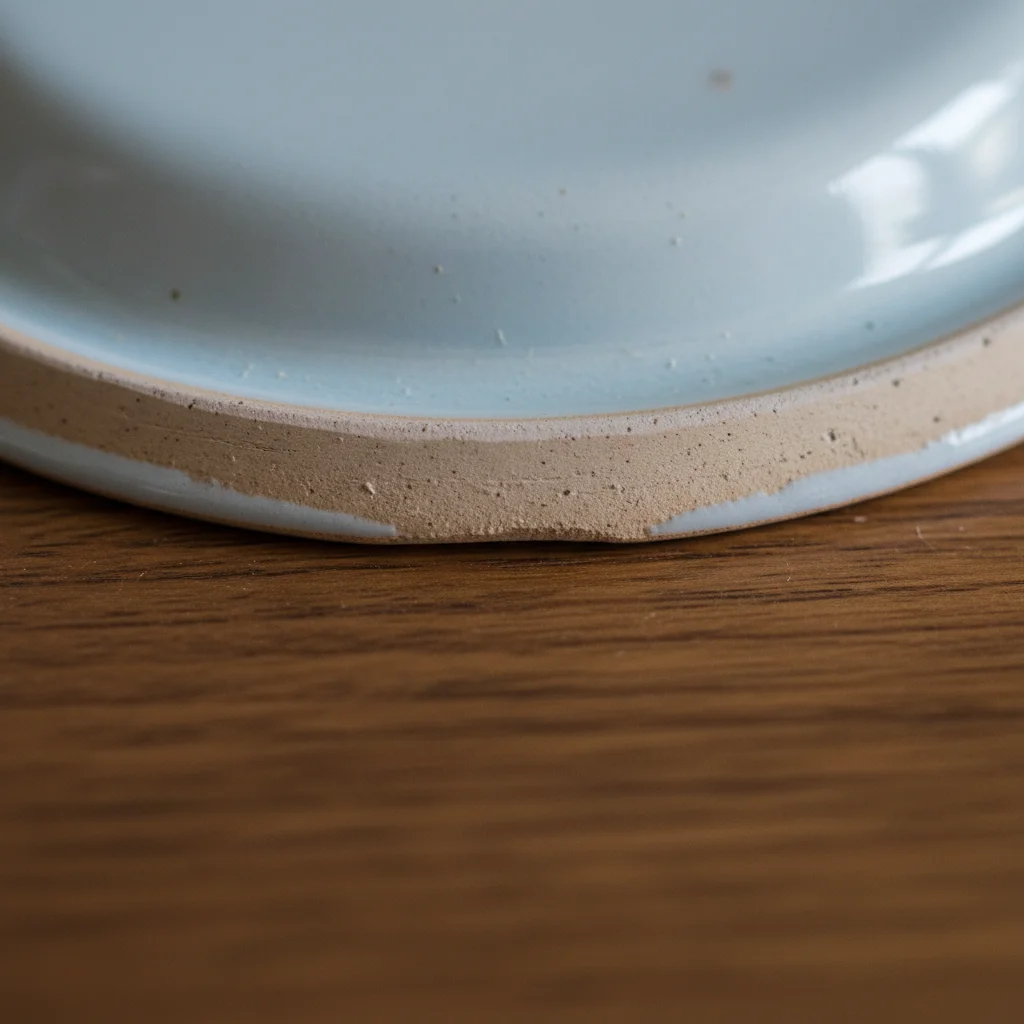 바닥 굽 확인하기