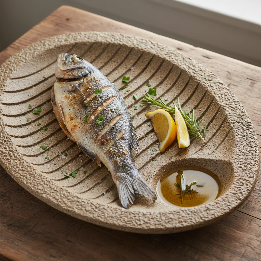 기름 빠짐 골 디테일