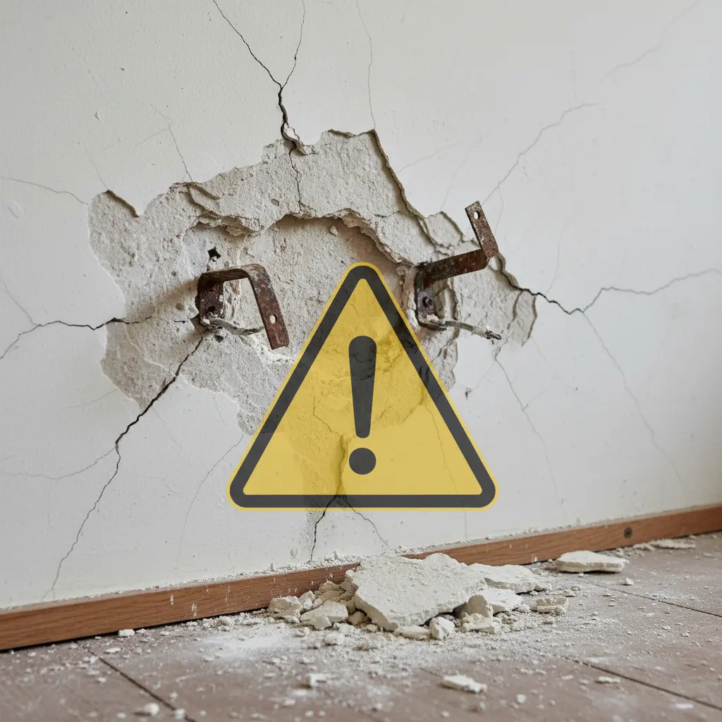 석고보드 벽면 설치 주의