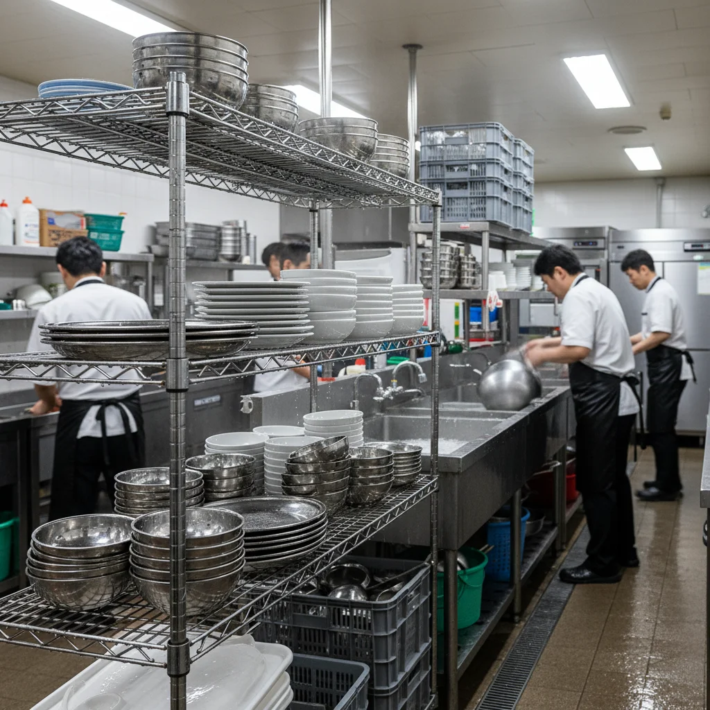 물이 닿는 곳엔 304