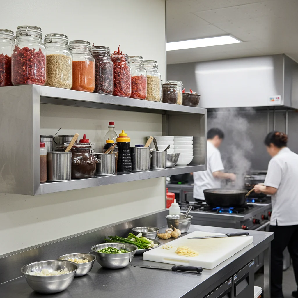 공간 활용 벽선반