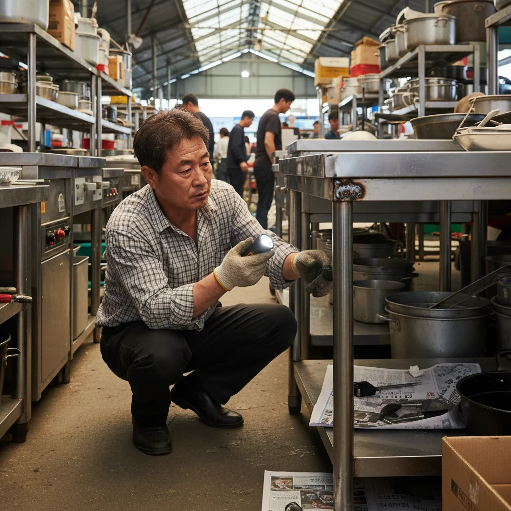 용접 부위 꼼꼼 확인