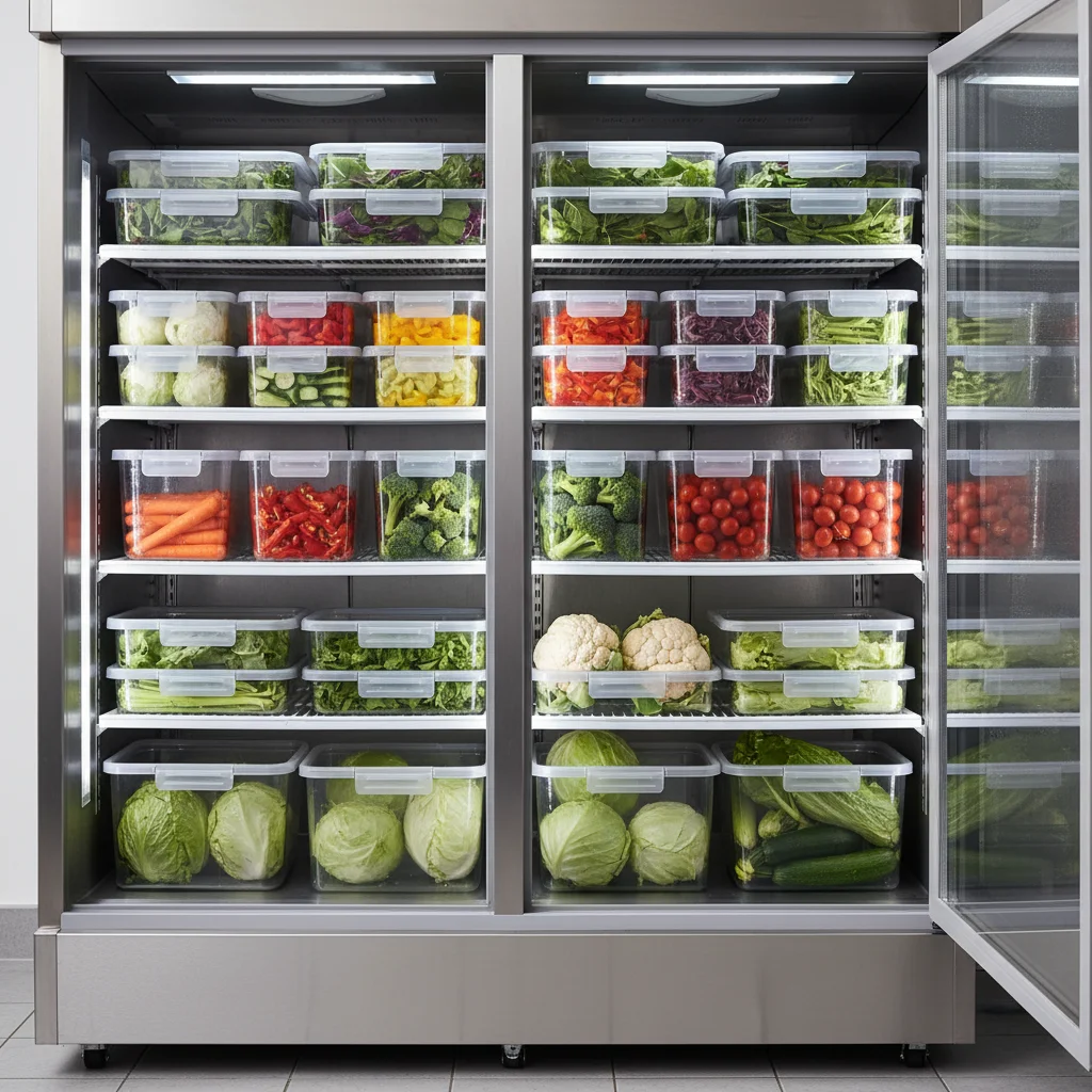 간냉식은 밀폐용기 필수