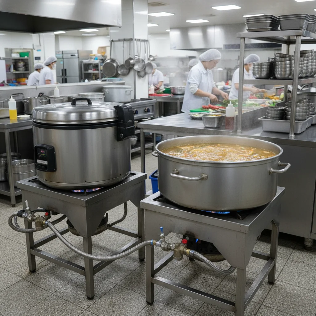 대형 국솥 용량