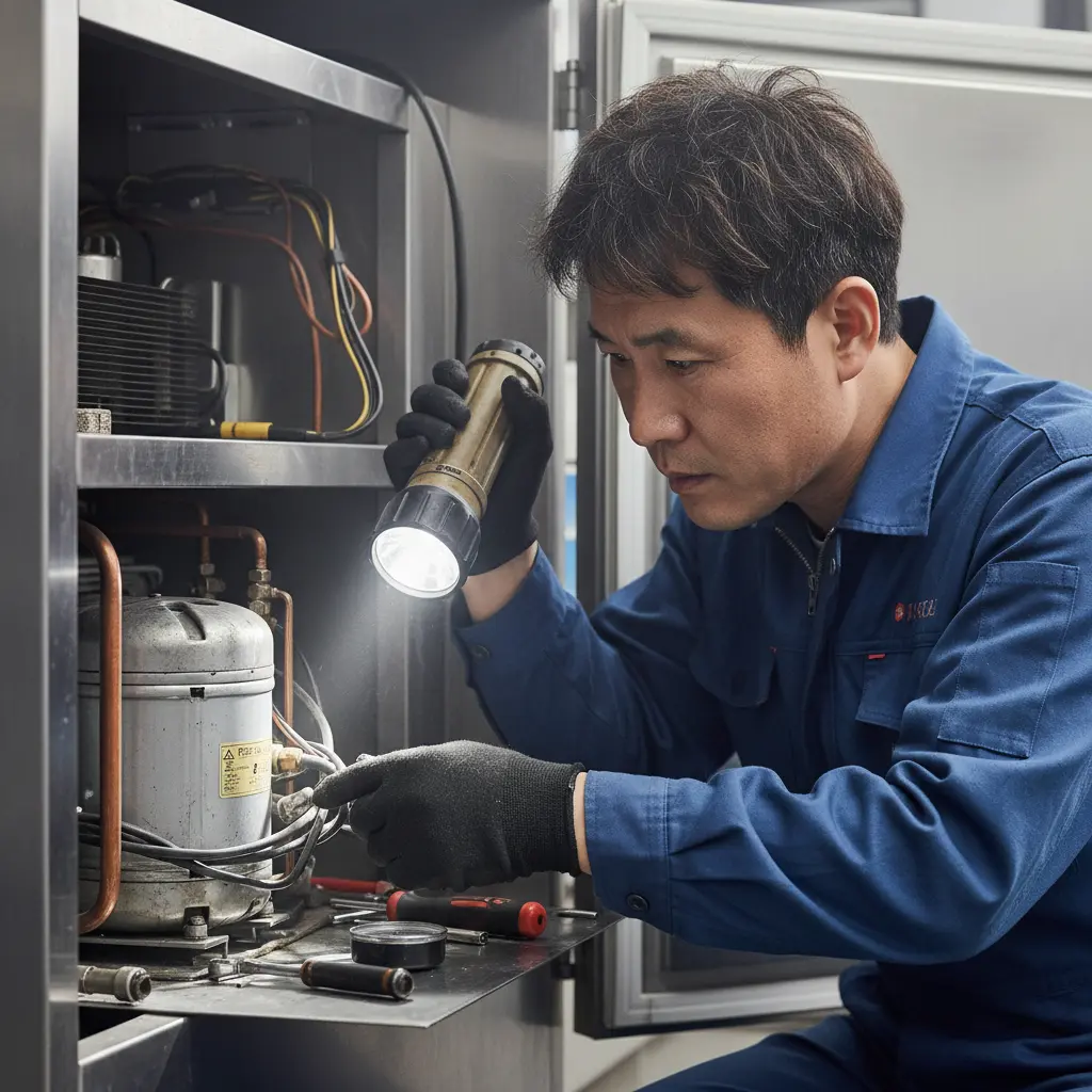 콤프레셔 상태 점검