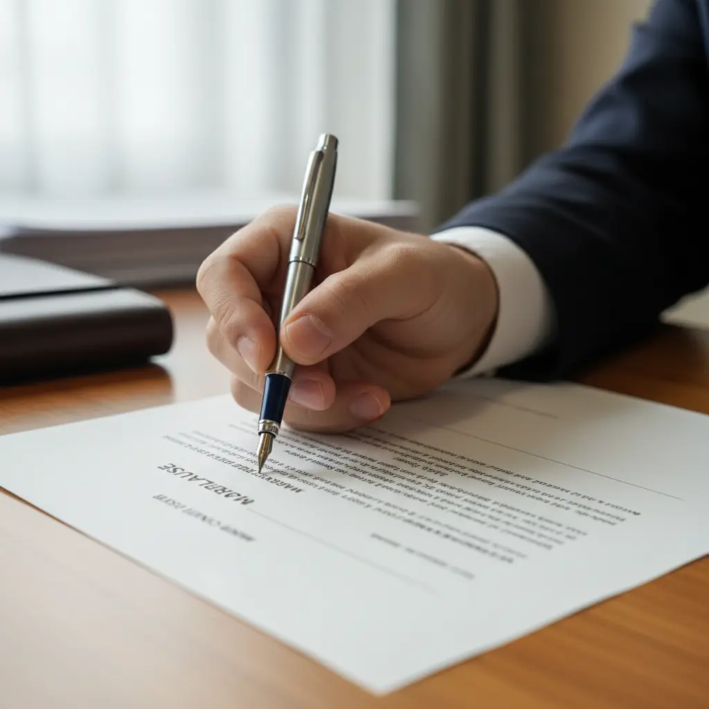 A/S 보증 계약서 확인