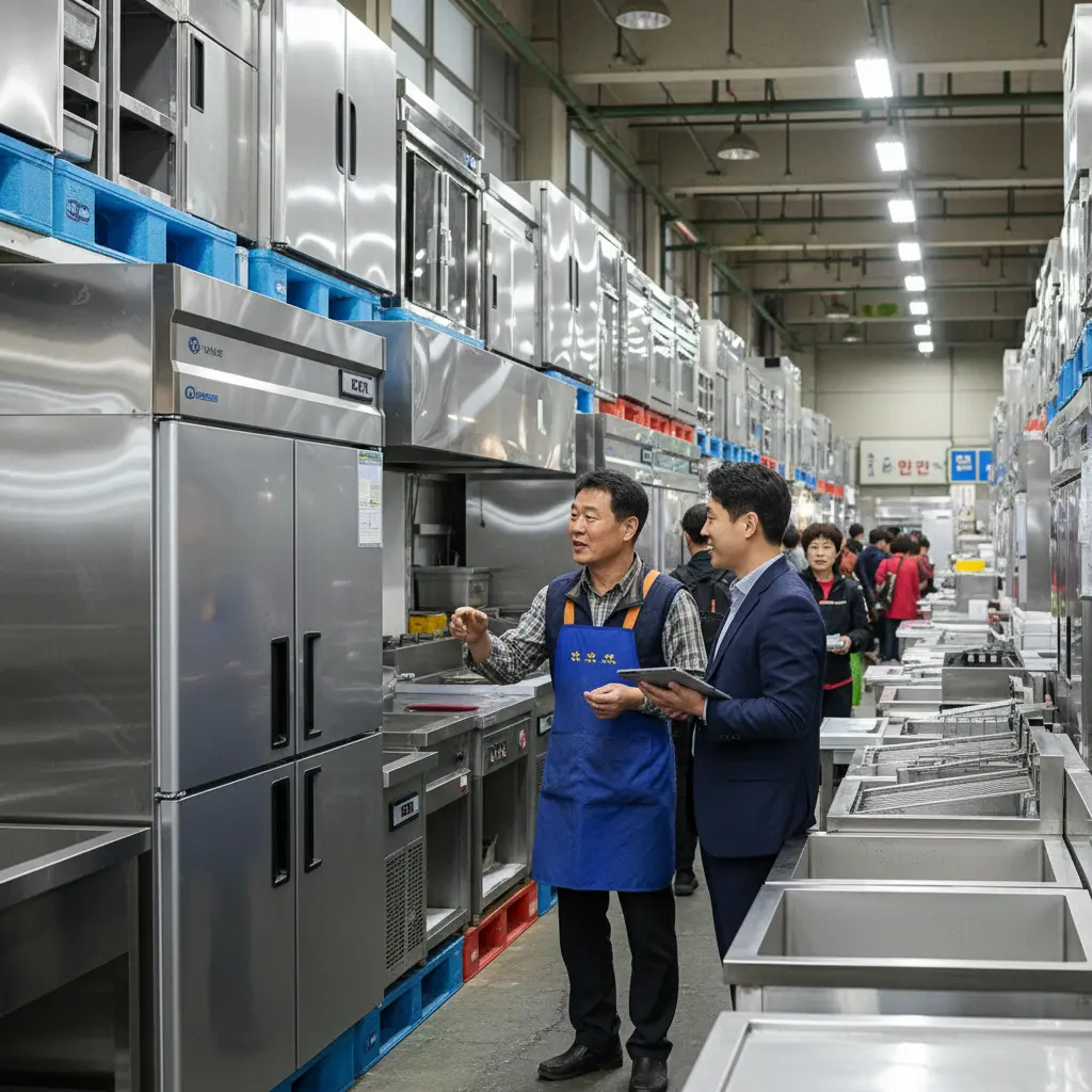 서울 황학동 주방거리 풍경