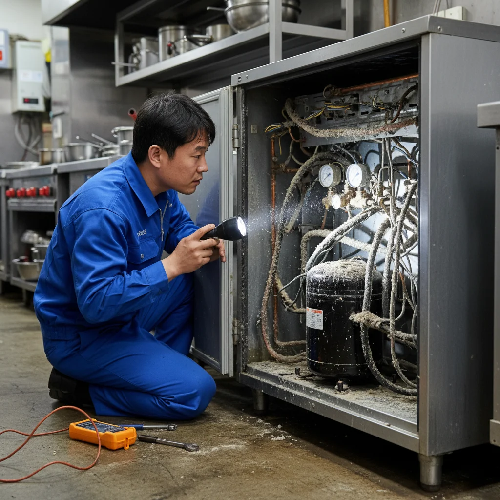 콤프레셔 먼지 확인 필수