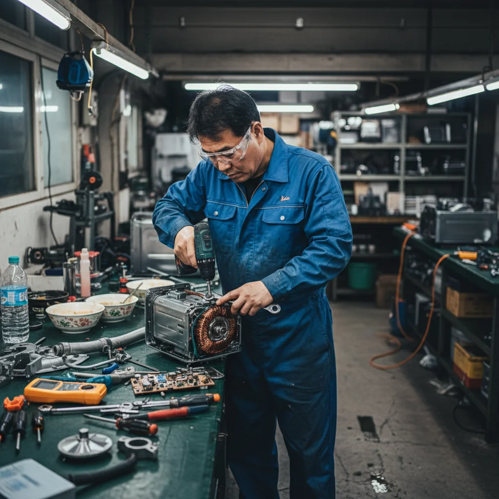 분해소지(오버홀) 여부 확인