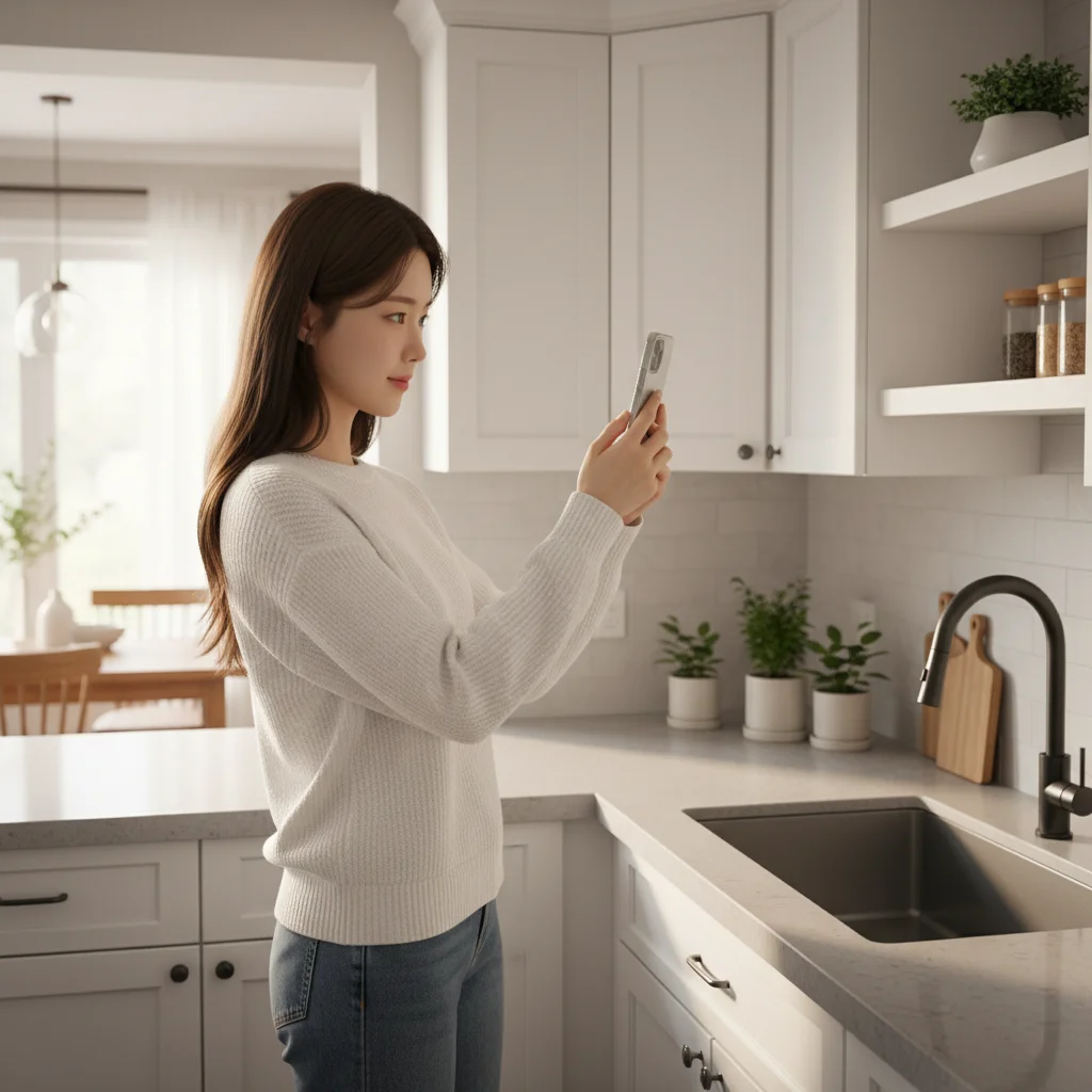 현장 사진 찍어가기