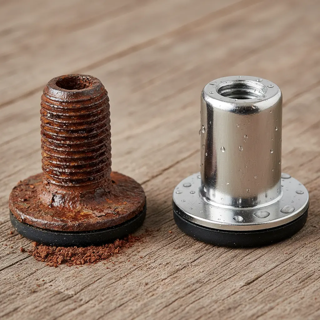 녹슨 조절발 주의