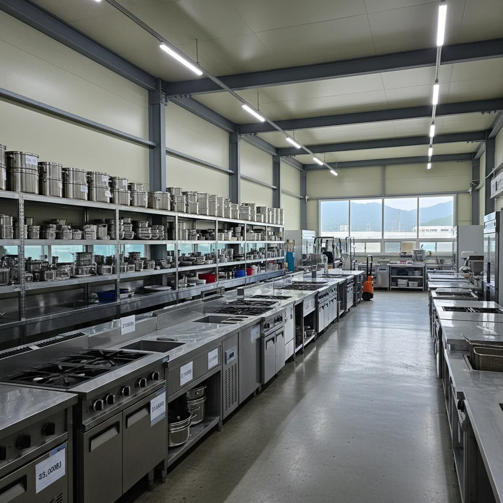 A급 중고 주방기기 창고