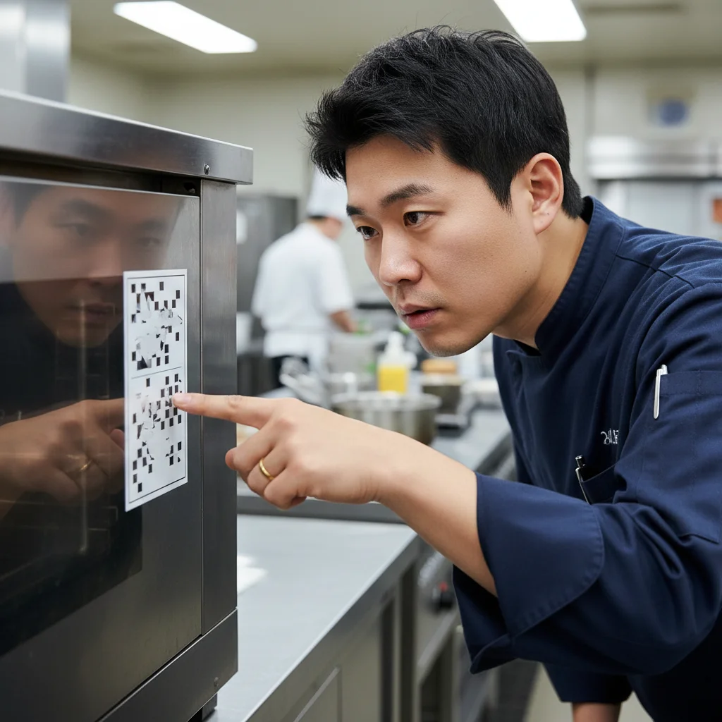 전력 소비량 라벨 확인