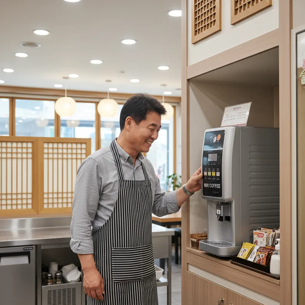 믹스 자판기의 가성비