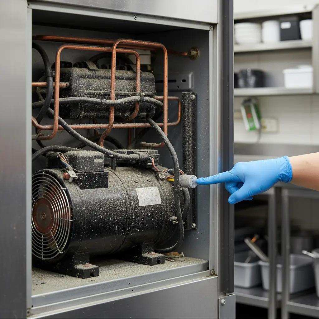 냉장고 핵심 부품 확인