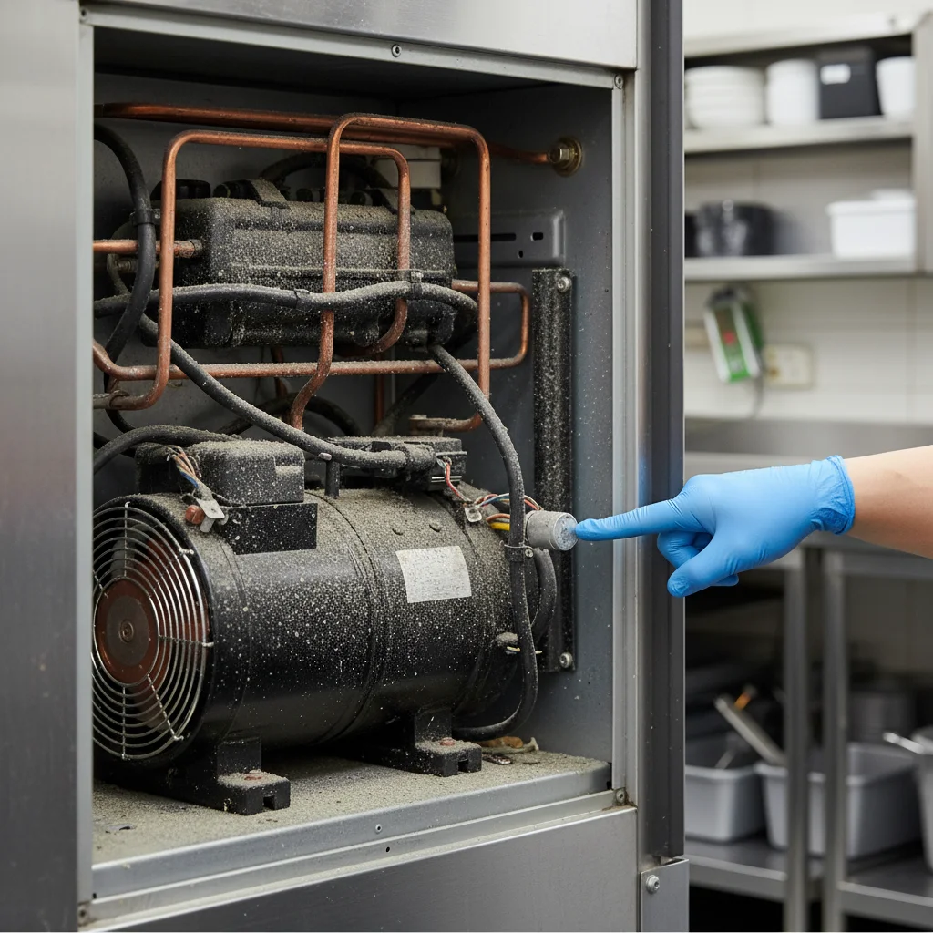 냉장고 핵심 부품 확인