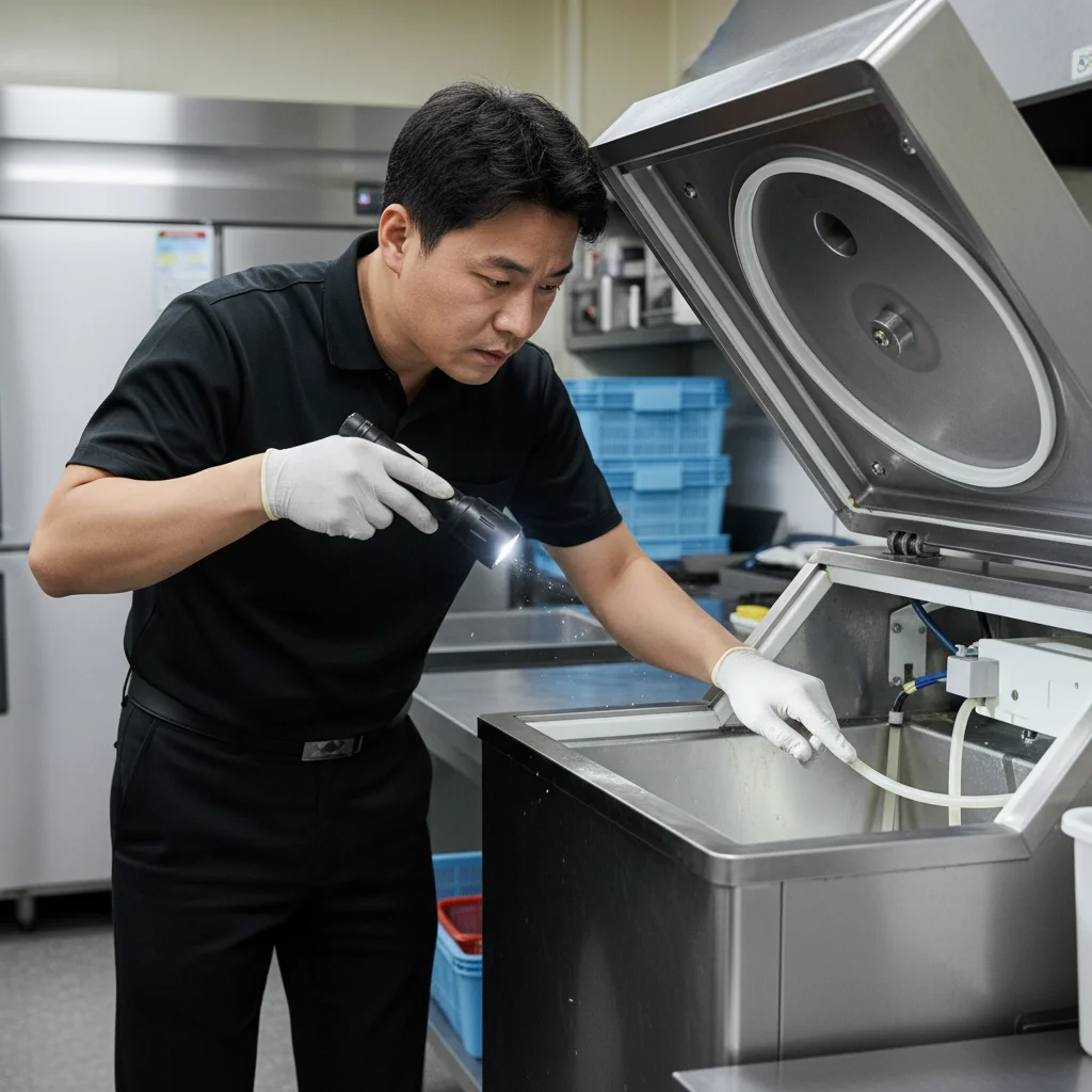 내부 위생 상태 체크