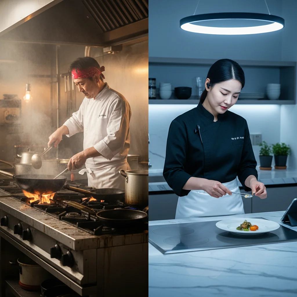 주방 온도 10도 차이