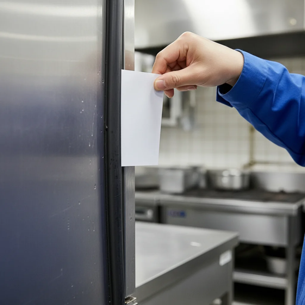 고무패킹 종이 테스트