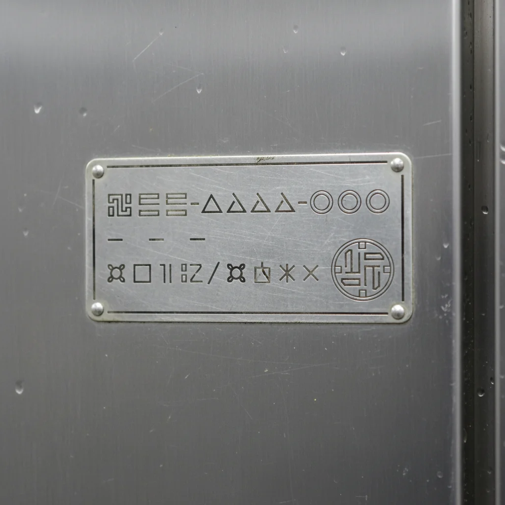 모델명 라벨 촬영 필수