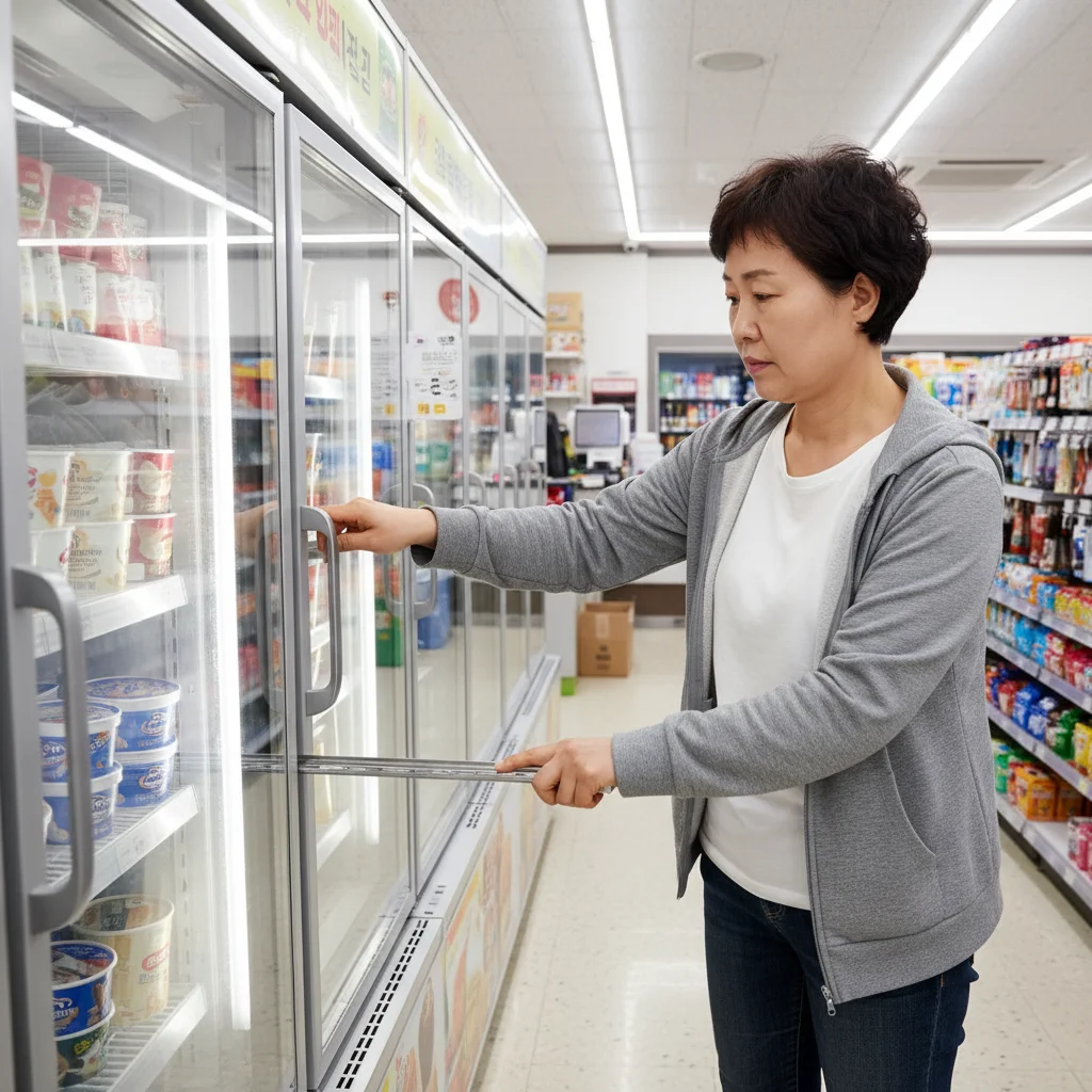 도어 레일 점검