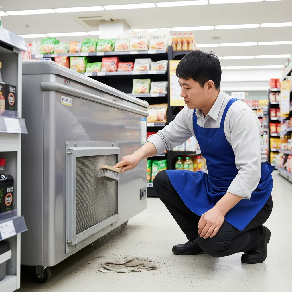응축기 먼지 청소