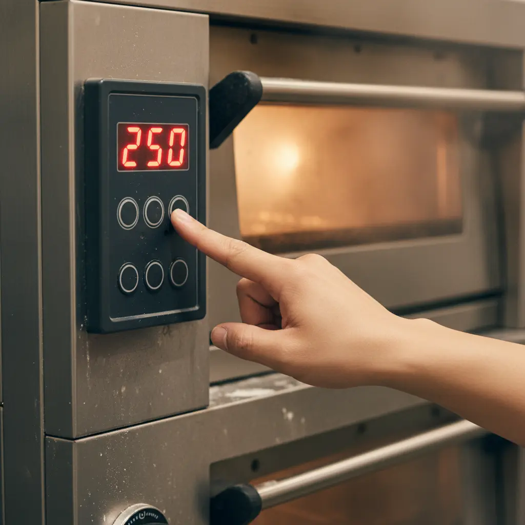 온도 조절 확인