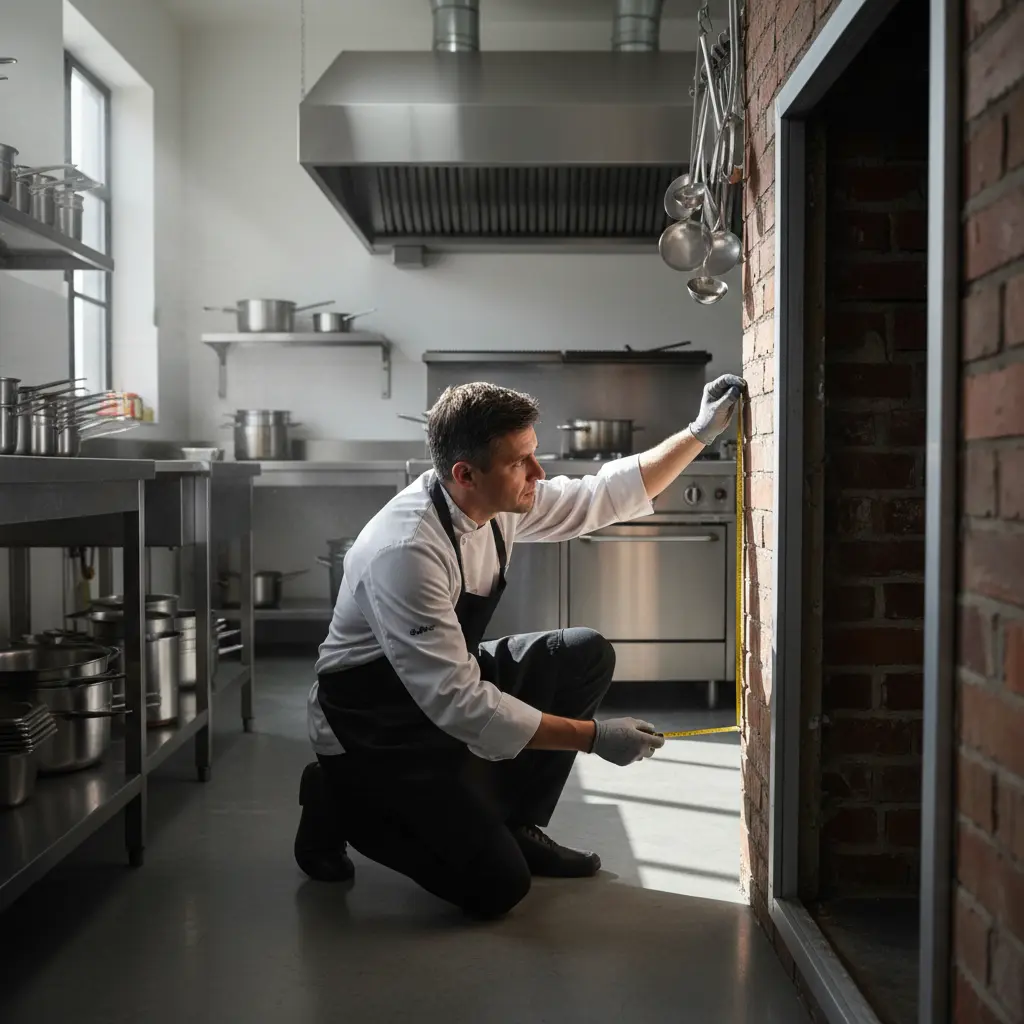 설치 공간 여유 두기