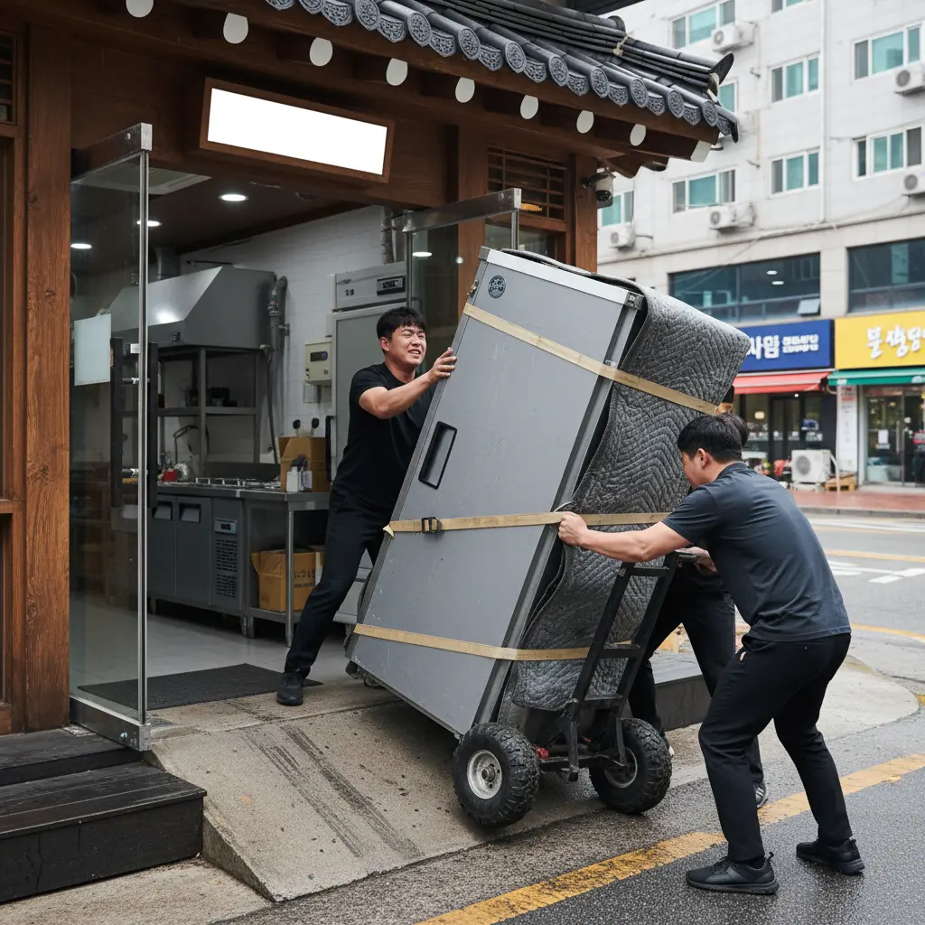 운반 설치 확인