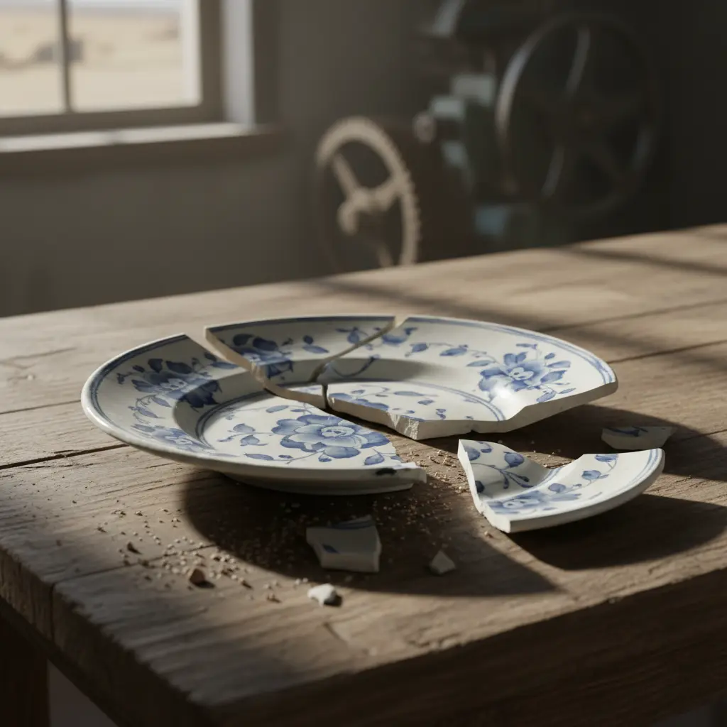 단종된 그릇의 위험성