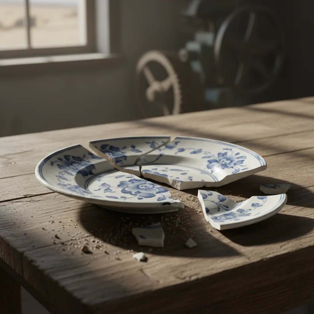 단종된 그릇의 위험성