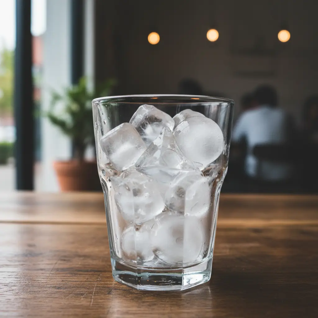 제빙기 얼음 모양 비교