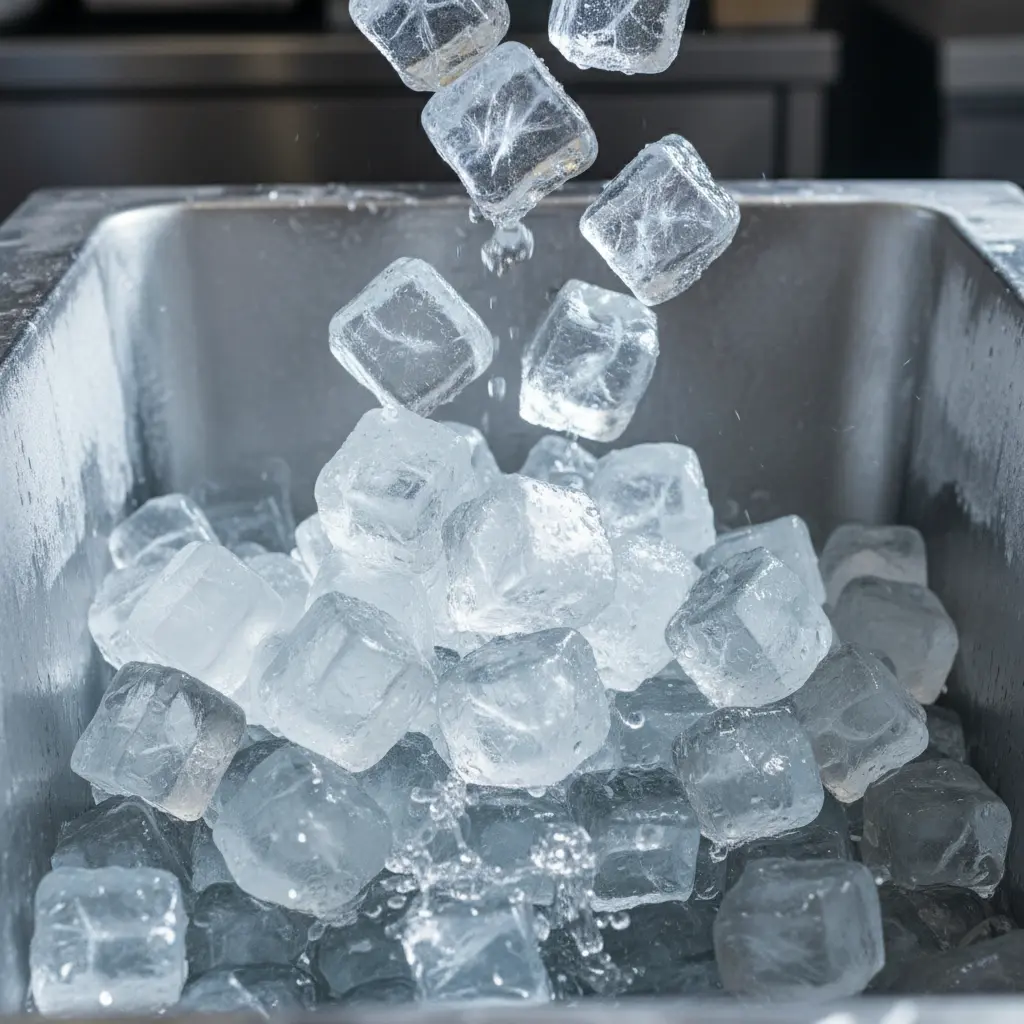 얼음 생산량 체크