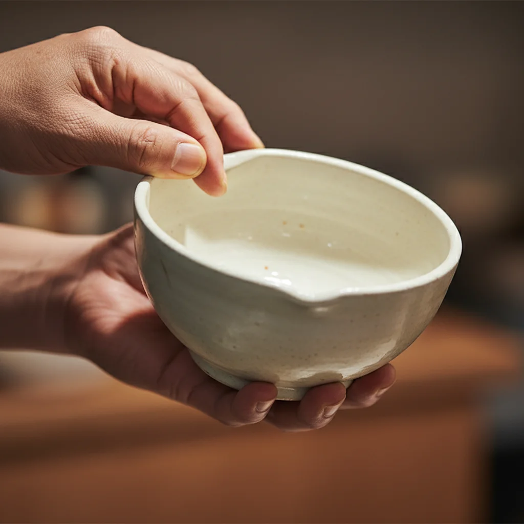 그릇 상태 꼼꼼히 확인하기