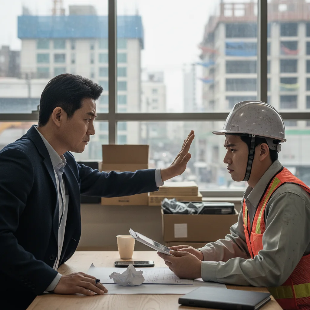 선입금 요구 거절