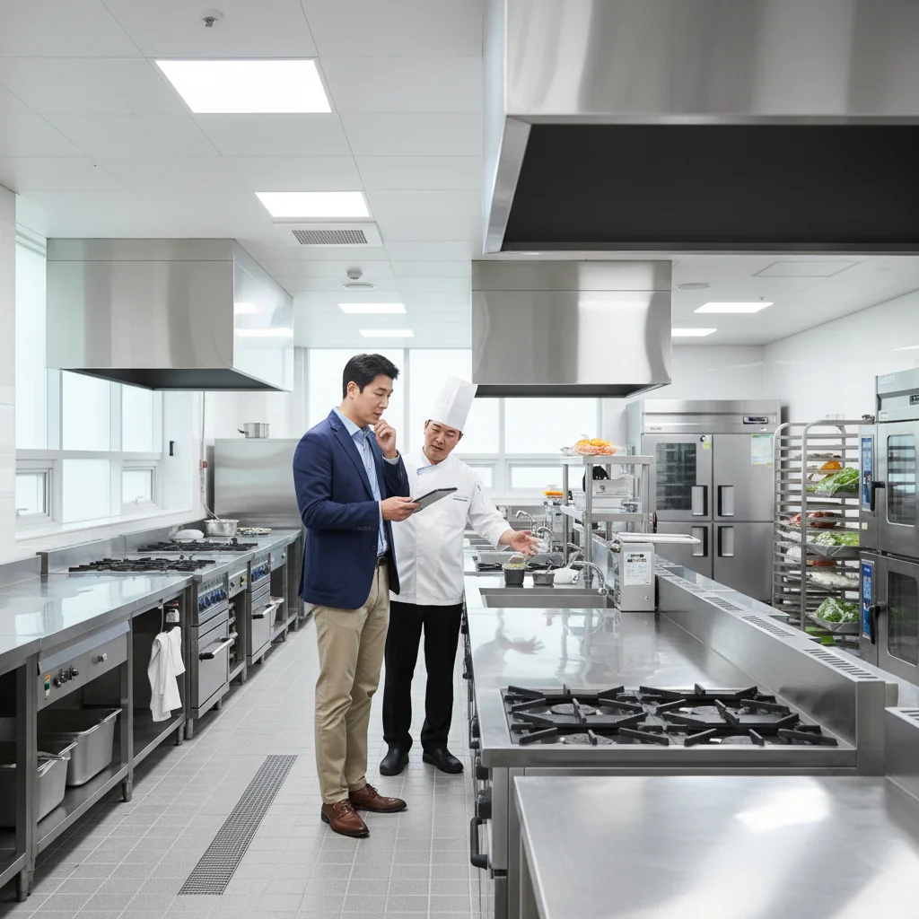 A급 중고 주방기기 확인