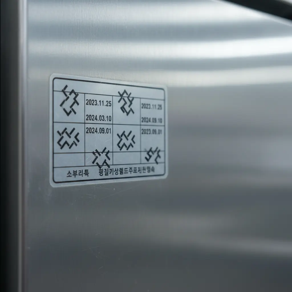 제조년월 확인 필수