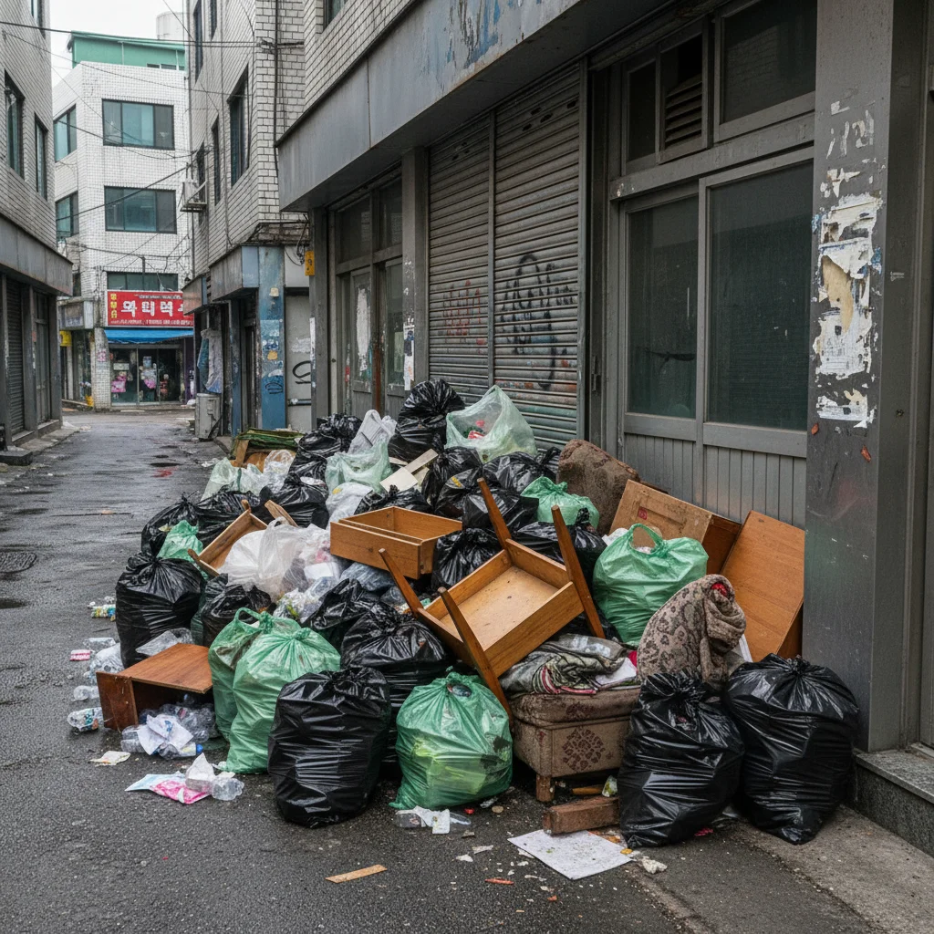 폐기물 처리비용 확인