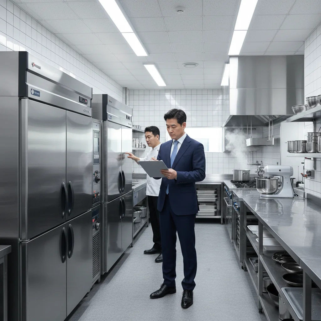 식당정리 - 주방기기 견적 확인