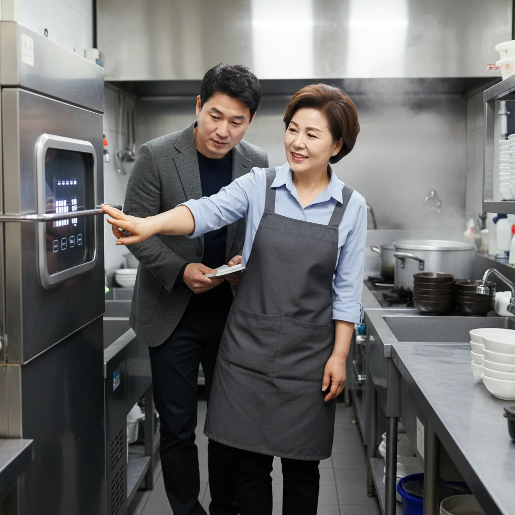 중고주방기구매입 - 정상 작동 확인시켜주기