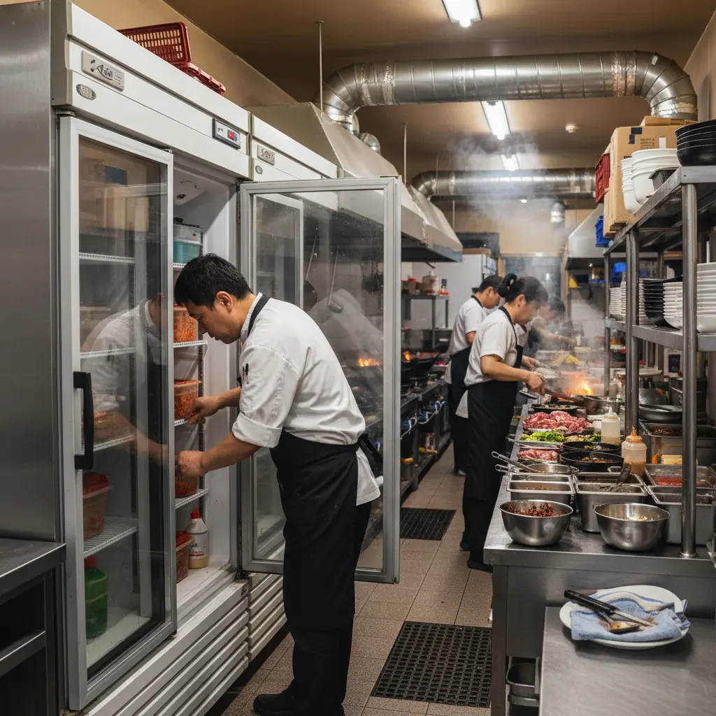 우성업소용냉동고 - 주방의 심장, 냉동고 선택 기준