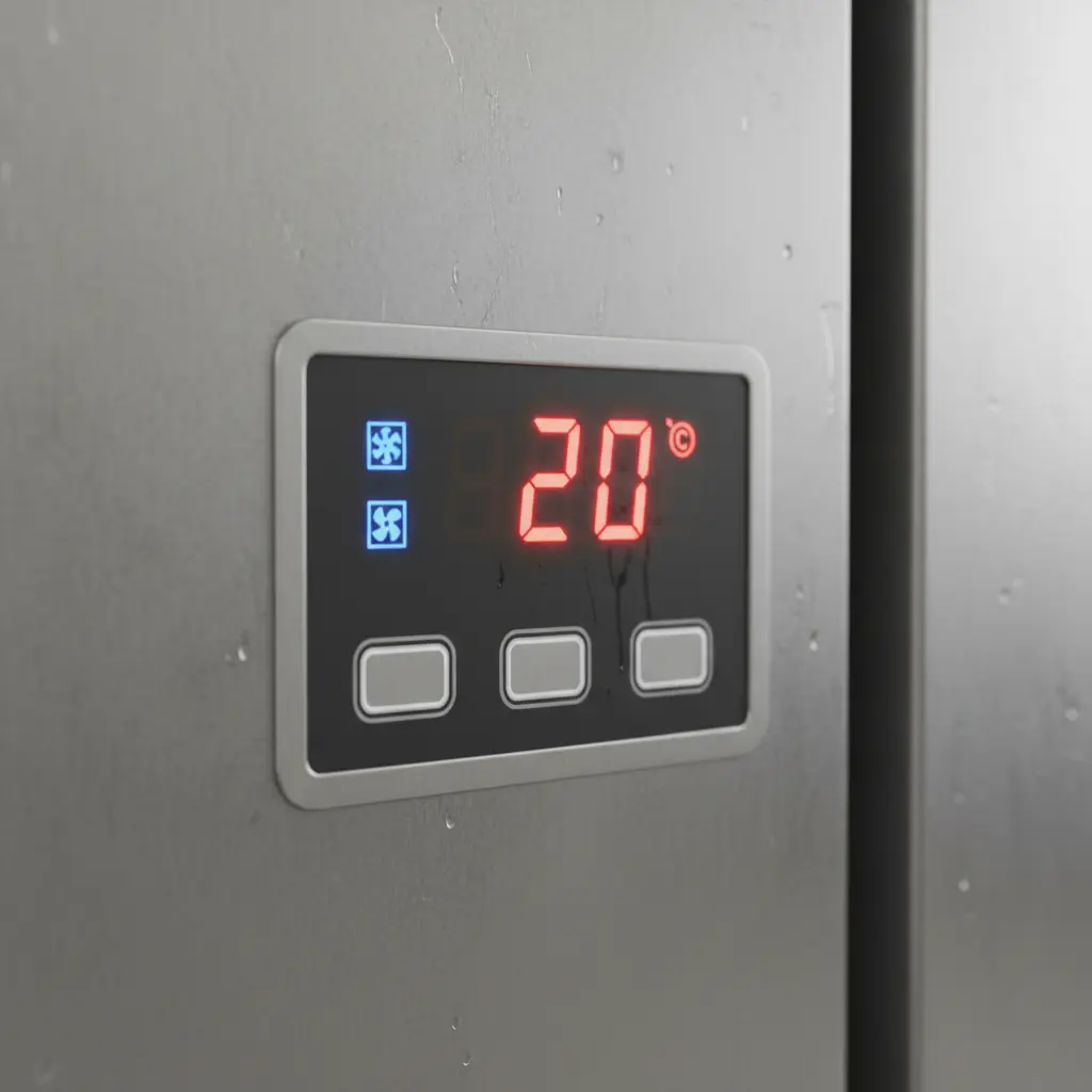 우성업소용냉동고 - 디지털 패널의 정확성