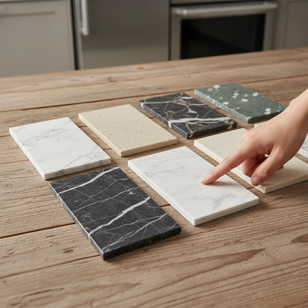 주방견적 - 인조대리석 vs 엔지니어드스톤