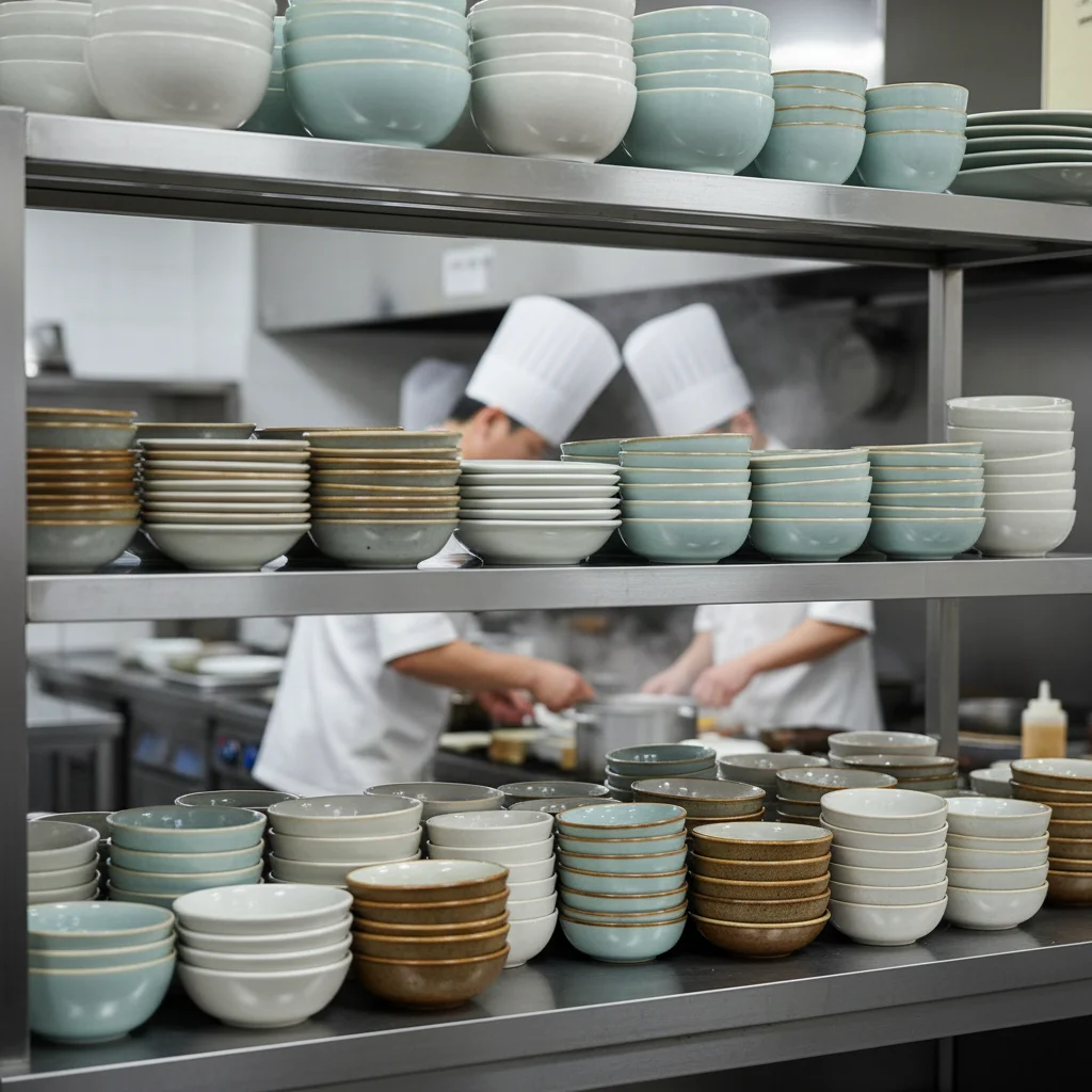 영업용그릇 - 그릇 수납 효율